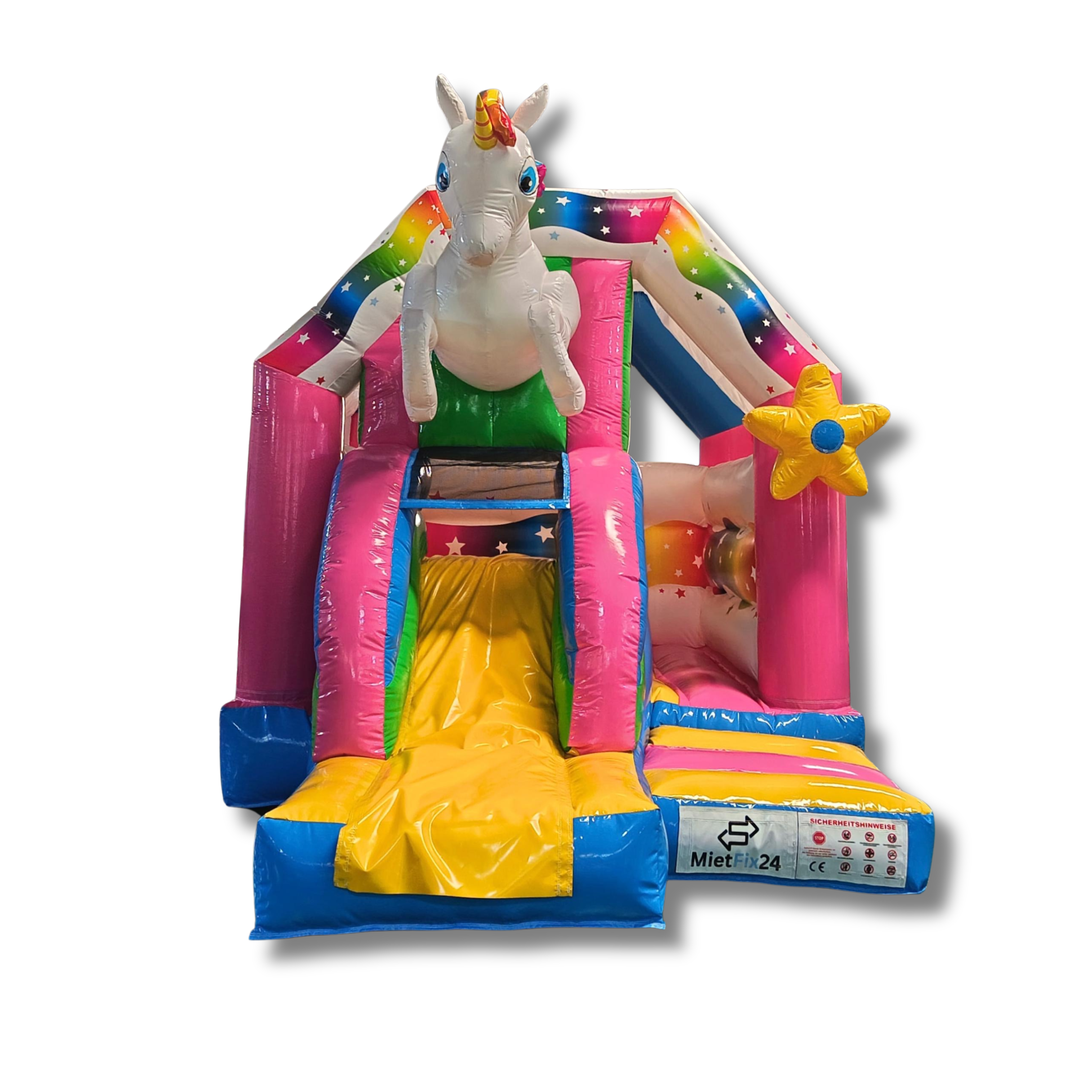 Die Dance & Bounce Hüpfburg ist perfekt für aktive Kinder. Viel Platz zum Toben und ideal für jede Art von Veranstaltung.